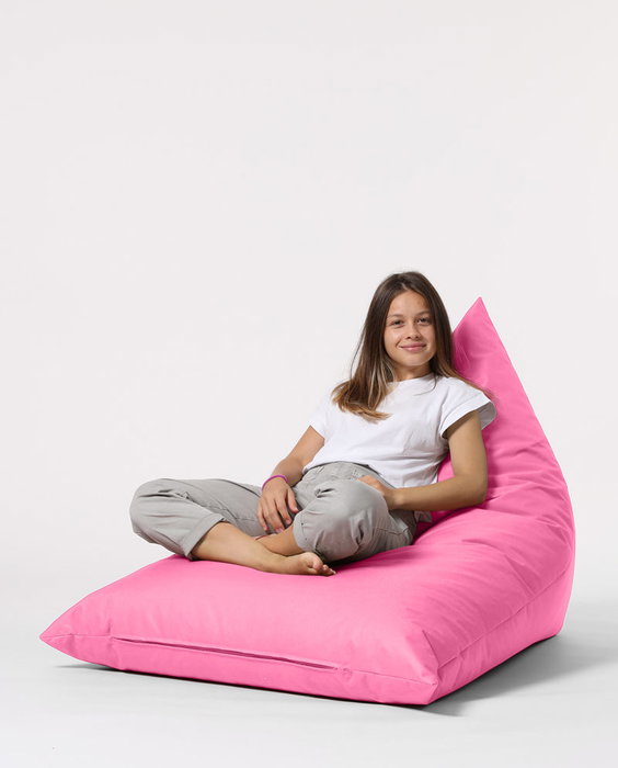 Atelier Del Sofa Pouf Grande Big Bed Rosa Exterior Impermeable Jardin 145x90x35cm